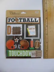 K & Company Life's Little Occasions FOOTBALL Game Day Touchdown Goalpost NIP