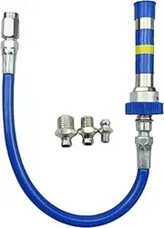 Grease Coupling Kit, Grease Pump Adapter, High Pressure Grease Connection, Quick Release High Pressure Adapter Connection, Grease Nipple Extension, Pump Adapter High Performance Lubrication