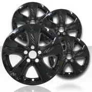 17" Gloss Black Wheel Skins for 2016-2022 Honda CR-V (Set of 4) (for: Honda)