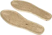 Prym Espadrille Soles UK 8, EU Size 42 Woven Straw/Jute with Rubber Base x 1 Pair, Natural, 11x3x30 cm