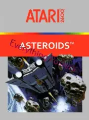 Atari 2600 Asteroids Box Art 8x10