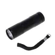 Mini Detection 9 LED UV Flashlight Blacklight Torch Light Lamp New