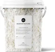 400g Golden 464 Soy Wax Flakes Bucket - 100% Pure Natural DIY Candle Melts Chips