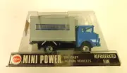 SHINSEI COX MINI POWER #4218, REFRIGERATED VAN, SCALE 1:60, IN PACKAGE