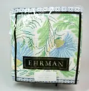 Vtg Old Stock Ehrman Peacock Tile Tapestry Kit Made in England Deborah Kemball