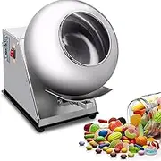 PP-Kic Stainless Steel Candy Polishing Machine, Sugar Ball Coating Dryer, Automatic Tablet Coating Machine, Chocolate Rounding Machine, Snack Shop