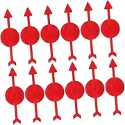 ERINGOGO 30pcs Plastic Game Arrow Pointers for Classroom Board Games Easy Setup Exact Indication for Parties