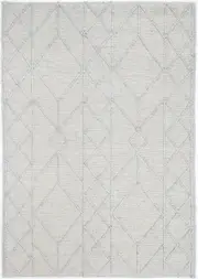 Himalaya Interweave Tribal In Grey Wool Rug