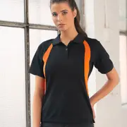 THUNDER - Ladies CoolDry Mesh Contrast Polo Shirts