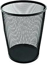 ESSELTE 47555 Metal MESH Waste BIN,19L Black