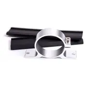 Aeroflow Bosch Single Fuel Pump Bracket (Silver), AF64-2000S