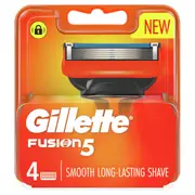 Gillette Fusion5 Manual Razor Blades 4PK