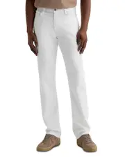 Ag Everett Slim Straight Fit Jeans in Pristine White