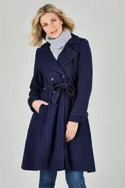 The Divine Wool Blend Coat--BKBD-168