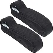 Gadpiparty 2pcs Heavy Duty Ratchet Straps Adjustable Tie Down Cargo Straps for Luggage Capacity for Securing Equipment and Kayaks During Transport