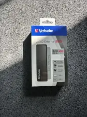 NIB Verbatim Vx500 480 GB External Solid State Drive