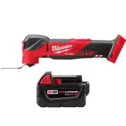Milwaukee M18 FUEL 18V Brushless Cordless Oscillating Multi-Tool w/ 5Ah Battery