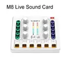 Take Your Live Broadcasts to the Next Level with M8 Audio Mixer Sound Card