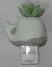 Bath & Body Works Wallflower Fragrance Plug WHALE SUCCULENT nautical boho modern