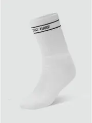 Running Bare Flashdance 1/2 Crew Sock. Shop White Workout Socks.