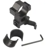 High Profile Quick Release Rifle Scope Ring for 25.4mm+30mm Tubes & 20mm Rails