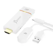 j5create ScreenCast 4K Wireless Display Adapter (JVAW76)