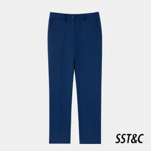 【SST&C 新品８５折】深藍色合身版西裝褲7262403004