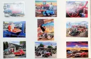 Route 66 Cards, Greeting Cards Set, Route 66 Greeting Cards Set, NEW,