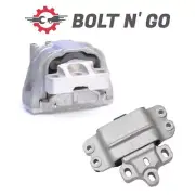 2PCS Front R Motor & Trans Mount Fits Volkswagen Eos, Passat, R32 06-18 3.6L (for: Volkswagen)