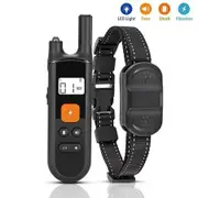 Remote Dog Shock Training Electric Collar Rechargeable Waterproof PET Trainer