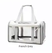 AU New Cat Dog Pet Foldable Backpack Portable Pet Bag Going Out Bag Breathable