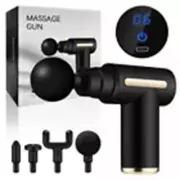 New Portable Fascia Gun Deep Tissue Massage Mini Lightweight Adjustable Speed