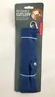 KIKKERLAND Reusable Cutlery bamboo spoon fork knife straw pouch