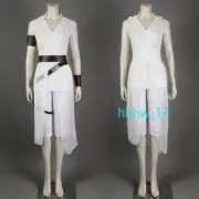 The Rise of Skywalker Cosplay Rey Costume Women Outfit Full Set Halloween Gift