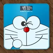 Doraemon Household Digital Electronic Glass Scale LCD Measures Weighing Machine