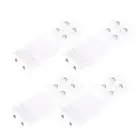 Bra Extender 2 Hook Elastic Extension Strap Plus Size Clip On Maternity White 4X