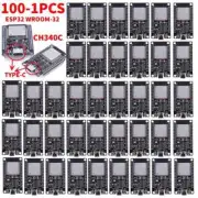 100-1pcs Development Board ESP32 TYPE-C CH340C WiFi+Bluetooth-compatible Module