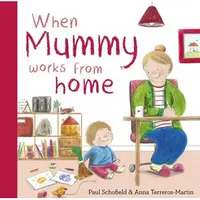 在飛比找蝦皮商城優惠-When Mummy Works From Home(硬頁書