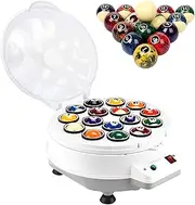 Pool Ball Cleaning Machine,Electric Billiard Ball Cleaner,Polishing Machine Automatic Washing Machine 16/22 Balls,Billiards Balls Cleaner Polisher