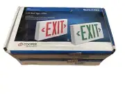 (AN) Cooper Lighting, LED Exit Sign Red/Green, LPX6