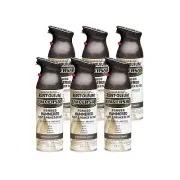 Rust-Oleum 271480-6PK Universal All Surface Forged Hammered Spray Paint, Burn...
