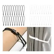 20x Bungee Cord with Hooks Bungee Strap Multipurpose Elastic Heavy Duty 25cm