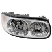 For 00-05 BK LESABRE LIMITED HEADLAMP ASSY W/FLUTED HIGH BEAM-4 BULB SOCKETS RH