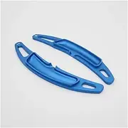 Car Steering Wheel Shift Paddles for P&orsche Panamera M&acan Cayenne B&oxster Spyder 718 911 Car Steering Wheel Shift Paddle Shifter Car Accessories Tools HTEOPOEKFR(Blue)