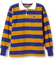 [Canterbury] NZ STRIPE RUGBY JE Men's Ruger Shirt