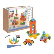 Kaplan Early Learning Snap and Stack Thistle Blocks - 160 Pieces
