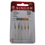 Singer Stretch Ballpoint Sewing Machine Needles 70/10 80/12