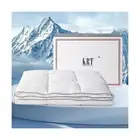 KRT Luxurious Goose Feathers Down Comforter Blanket - King Size White Lightwe...
