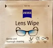 50 Zeiss Lens Wipes Lens Cleaner Optical Glasses Camera iPad Iphone MobileScreen