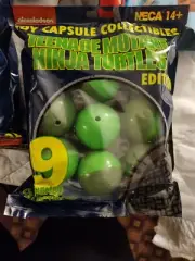 New neca ninja turtles tmnt Toy Capsule ball Collectibles 9 Count new bag